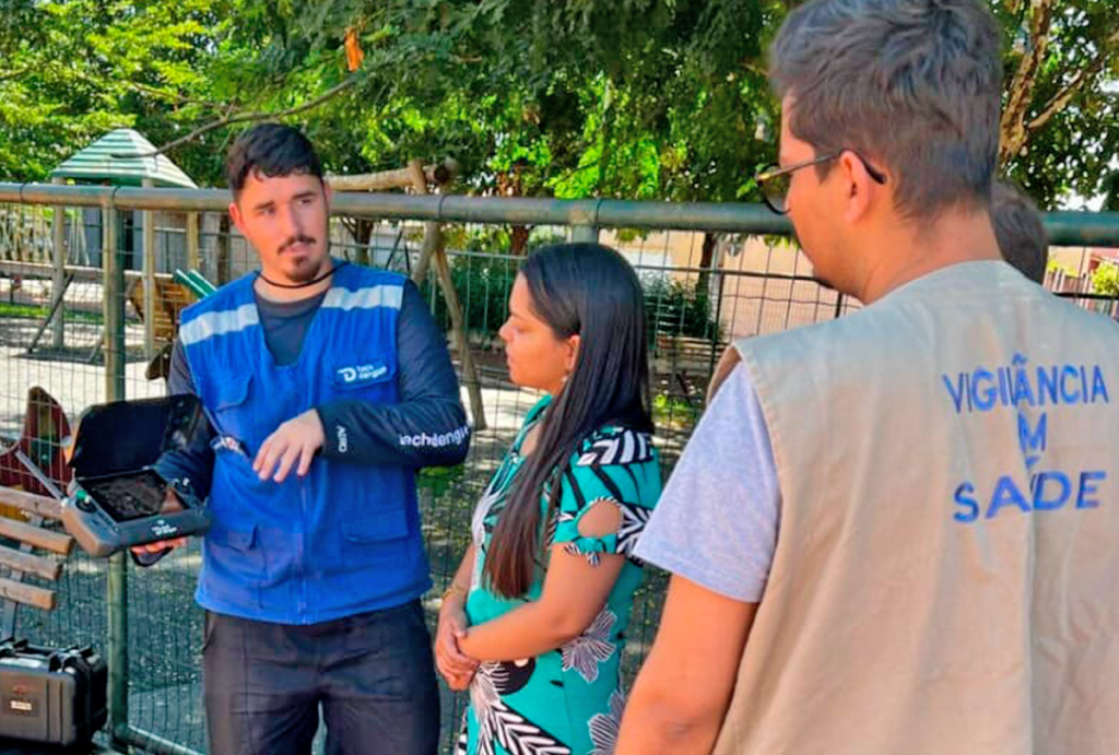 uso de drones no combate ao Aedes aegypti